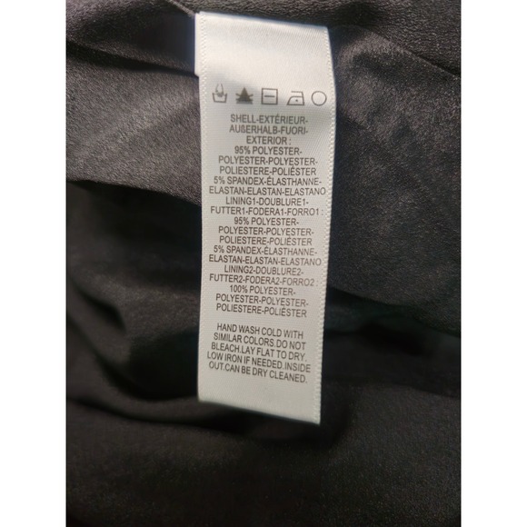 Dress The Population Black Sequin Dress Cocktail Christmas Party Size S NWT - Picture 10 of 10